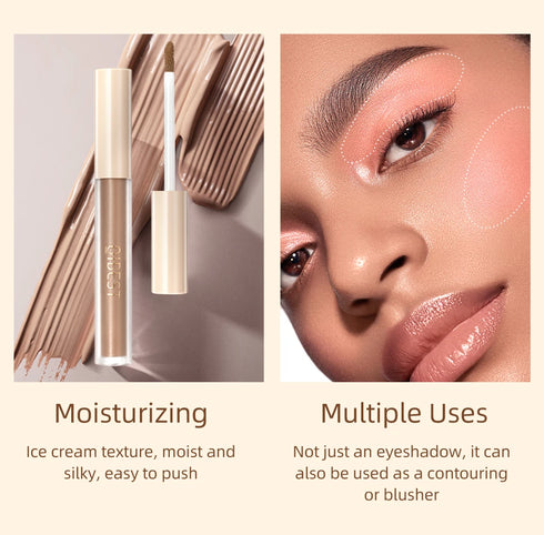 8-Color Matte Liquid Eyeshadow Stick – Waterproof & Long-Lasting