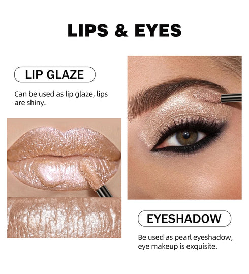 Shimmer Lip Gloss – Waterproof & Long-Lasting