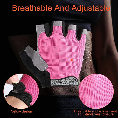 Non-Slip Breathable Gym Gloves