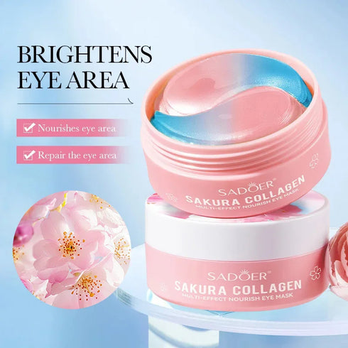 Sakura Collagen Eye Mask – Hydrating & Anti-Dark Circles