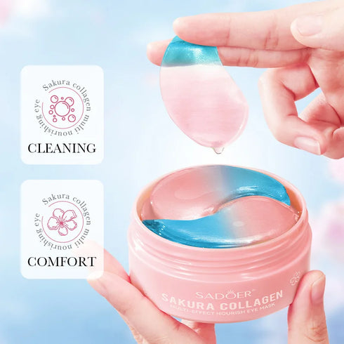 Sakura Collagen Eye Mask – Hydrating & Anti-Dark Circles