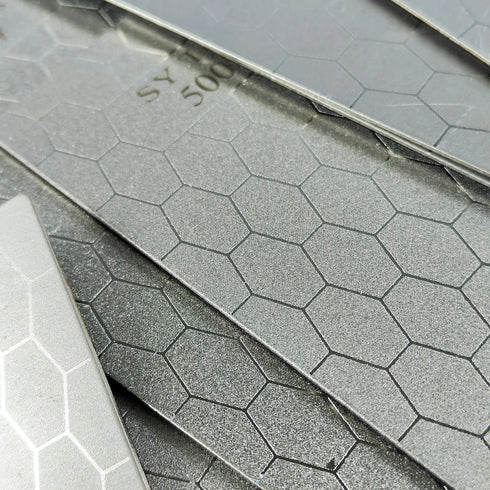Diamond Knife Sharpening Stone, 80#-3000# Honeycomb Pattern