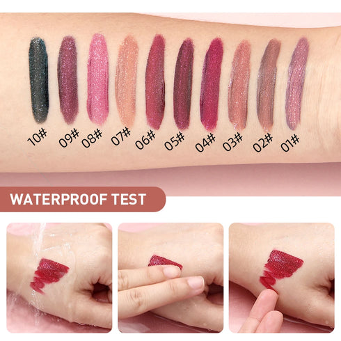 Shimmer Lip Gloss – Diamond Glitter & Waterproof