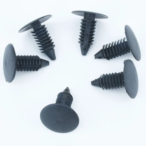 20/50Pcs 8mm Auto Fastener Clips for GM, Ford, Chrysler - Fender & Bumper Retainers