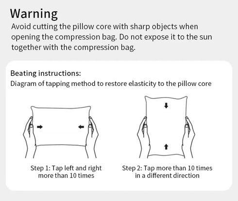 Orthopedic Neck Support Pillow with Soybean Fiber Filling