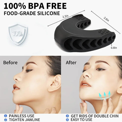 Jawline Exerciser & Neck Toning Trainer