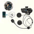 Motorcycle helmet headset with Bluetooth 5.3 technology, offering wireless handsfree earphones for enhanced riding experience.