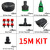 20M Micro Drip Irrigation System with Adjustable Drippers & Misting Watering Kit