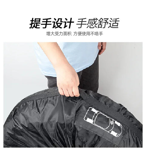 1PCS Universal Car Spare Tire Cover, Dust-proof 210D Oxford Cloth Protector