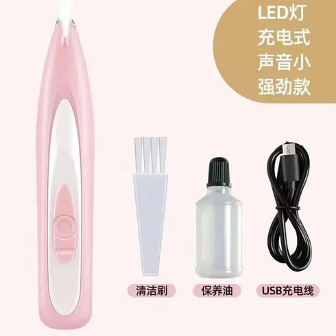 Electric Pet Claw Pedicure & Hair Shaver for Cats & Dogs