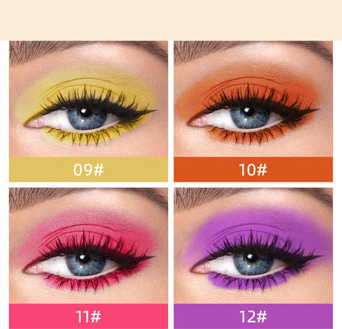 8-Color Matte Liquid Eyeshadow Stick – Waterproof & Long-Lasting