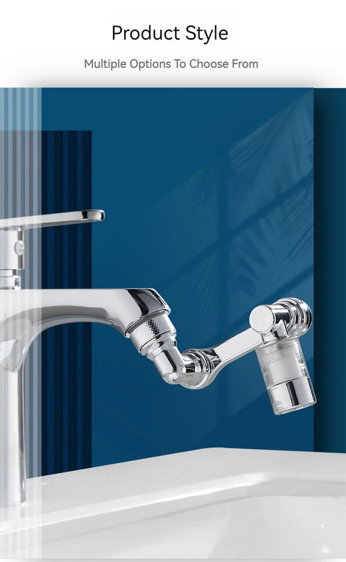 1080° Rotating Water Purification Faucet Filter – Kitchen Spray Head