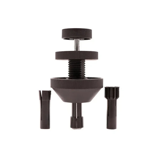 Plastic clutch alignment tool featuring a stepped design, suitable for various car models.