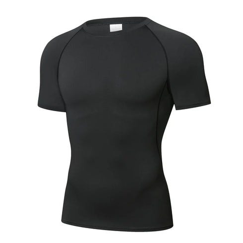 Men's Quick-Dry Sports T-Shirt - Fitted Gym & Running Top