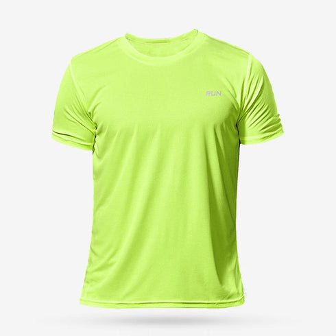 Men's Summer Quick Dry Gym T-Shirt - Oversized Fitness & Running Jersey