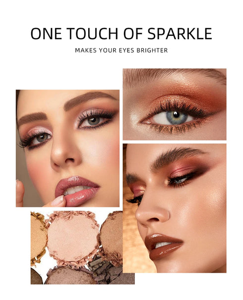 12-Color Pearlescent Eyeshadow & Eyeliner Pencil – Waterproof & Long-Lasting