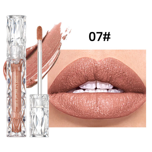Shimmer Lip Gloss – Diamond Glitter & Waterproof