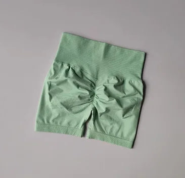 High Waist Peach Hip Lifting Sports Shorts