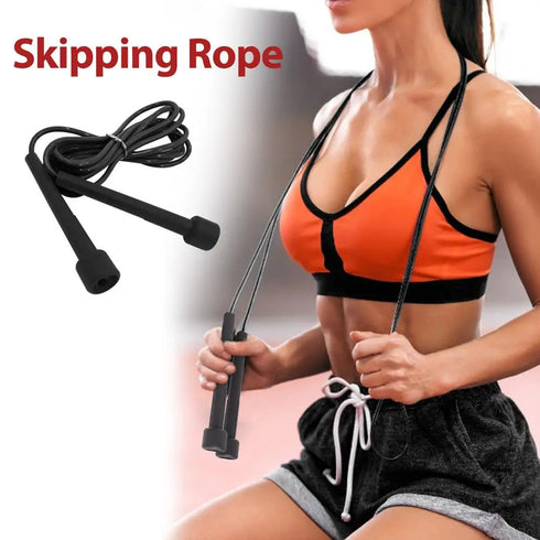 1PC 2.8M Adjustable PVC Speed Jump Rope - Fitness & Boxing Training