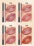 Matte Nude Lipstick Pen – Long-Lasting Waterproof Lip Liner Set