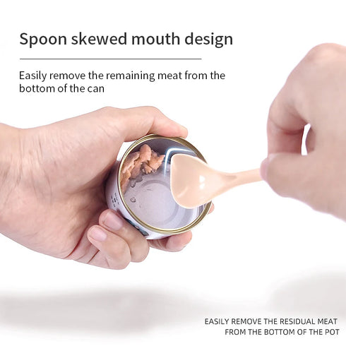 2-in-1 Portable Silicone Pet Food Sealer & Spoon