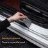 Universal Carbon Fiber Car Door Sill Protector – Durable & Stylish