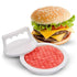 Multi-function hamburger press mold for shaping even burger patties.