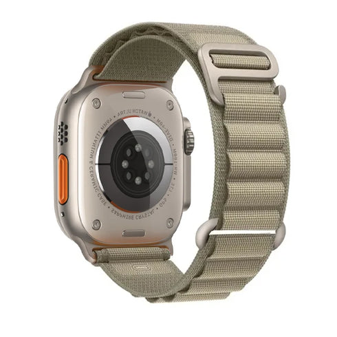 Alpine Loop Band for Apple Watch – Compatible with 49mm to 40mm Sizes