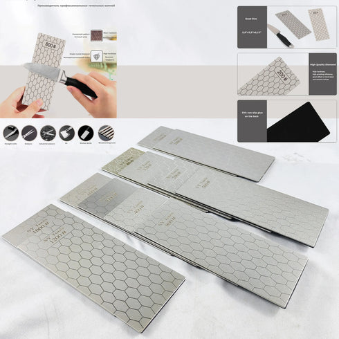 Diamond Knife Sharpening Stone, 80#-3000# Honeycomb Pattern
