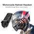 Bluetooth 5.3 Motorcycle Helmet Headset, Wireless Handsfree Earphones