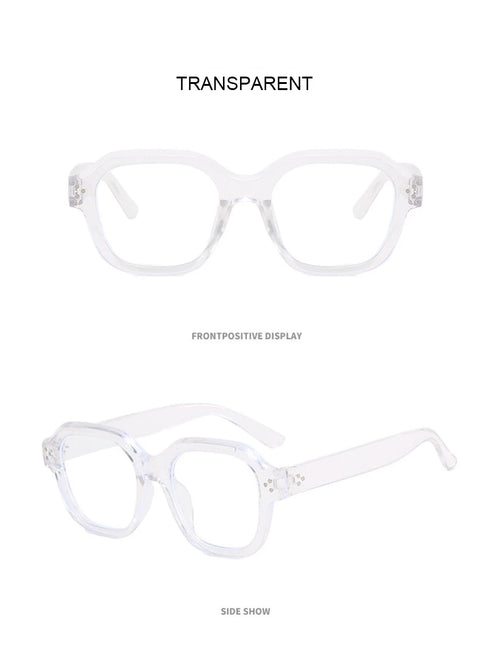 Retro Oversized Anti-Blue Light Glasses – Stylish Eyewear for Men & Women