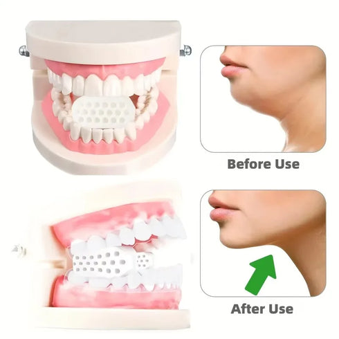 1/2Pcs Jaw Exerciser - Face & Jawline Slimming Silicone Chew