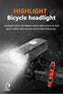 USB Rechargeable Bike Light Set