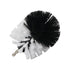 Brush Attachment Set for Power Scrubber - 2/3.5/4/5'' Cleaning Kit with Extender