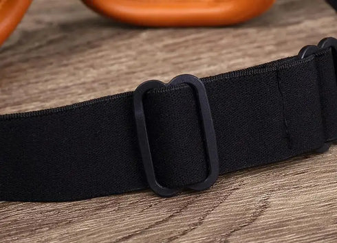 Windproof Retro Motorcycle Glasses - Folding Leather Sunglasses