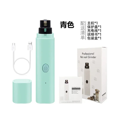 Electric Pet Claw Pedicure & Hair Shaver for Cats & Dogs