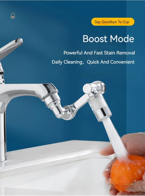 1080° Rotating Water Purification Faucet Filter – Kitchen Spray Head