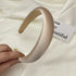 Satin Silk Hairband – Fashionable Hair Accessory for Women & Girls