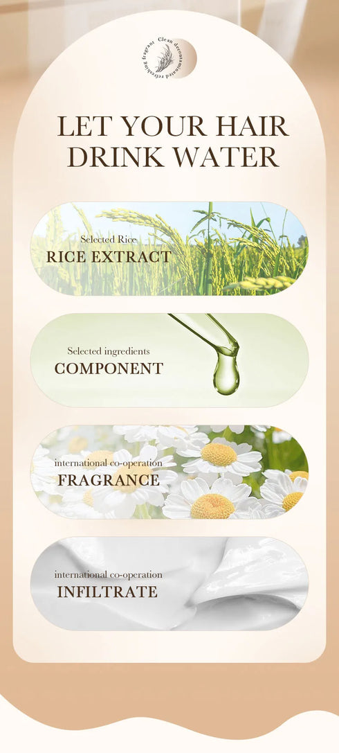 Rice Raw Pulp Hair Mask – Deep Nourishment & Repair