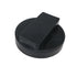 Car Lift Jack Stand Rubber Pads - Universal Slotted Frame Rail Adapter