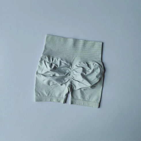 High Waist Peach Hip Lifting Sports Shorts