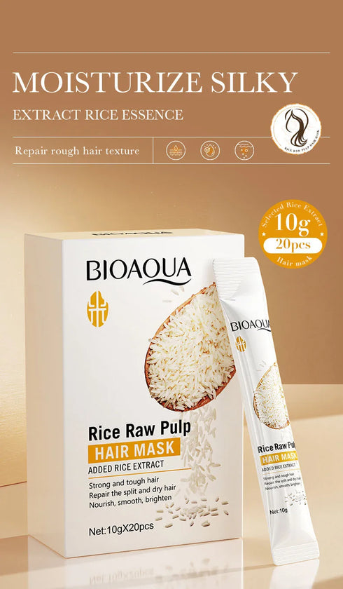 Rice Raw Pulp Hair Mask – Deep Nourishment & Repair