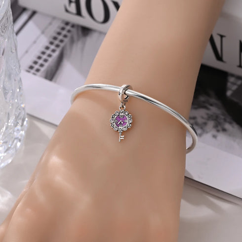 Authentic 925 Sterling Silver Star, Moon & Sun Charm