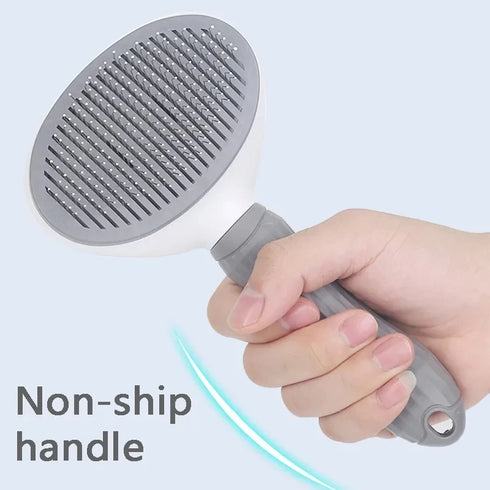 Self-Cleaning Pet Hair Comb