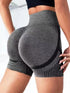 Women's High-Waist Yoga Shorts - Fitness & Workout Running Shorts