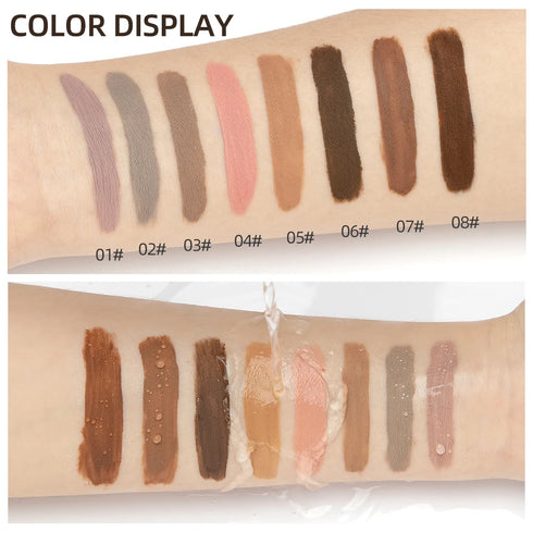 8-Color Matte Liquid Eyeshadow Stick – Waterproof & Long-Lasting