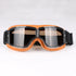 Windproof Retro Motorcycle Glasses - Folding Leather Sunglasses