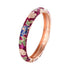 Enameled Flower Bracelet for Women – Elegant Bangle Jewelry