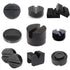 Car Lift Jack Stand Rubber Pads - Universal Slotted Frame Rail Adapter