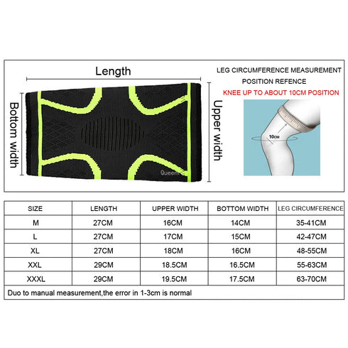 Compression Sleeve for Knee Support and Comfort